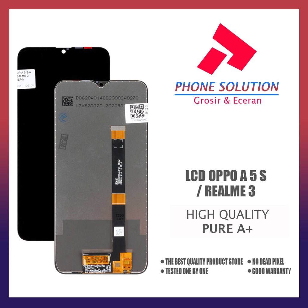 LCD Oppo A5S  LCD Oppo A7  LCD Oppo A12  LCD Realme 3 Universal Fullset Touchscreen // Supplier LCD Oppo A5S - Garansi 1 Bulan