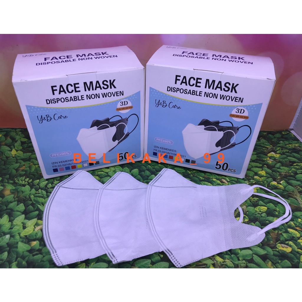 MASKER DUCKBILL HITAM PUTIH 3 PLY GARIS EMBOS ISI 50 PCS TANPA BOX MEREK Y&amp;B CARE DAN FACE MASK / MASKER DUCKBILL PUTIH / MASKER DUCKBILL FACEMASK / FACEMASK DUCKBILL / DUCKBILL MURAH / MASKER DUCKBILL EMBOS / MASKER Y&amp;B CARE