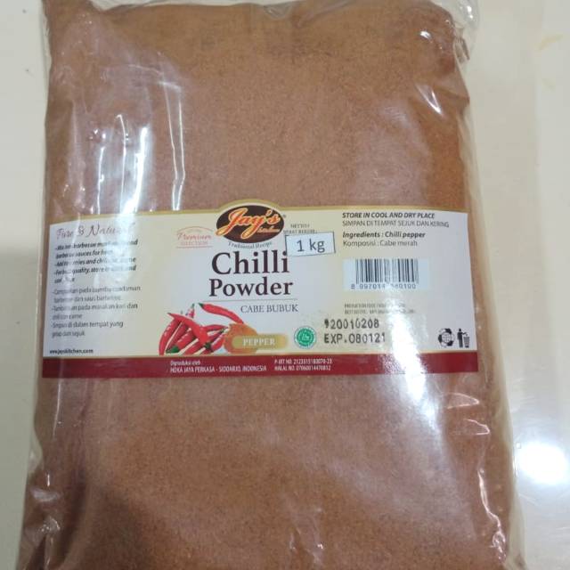 

Jays Chilli Powder Bubuk Cabai 1kg
