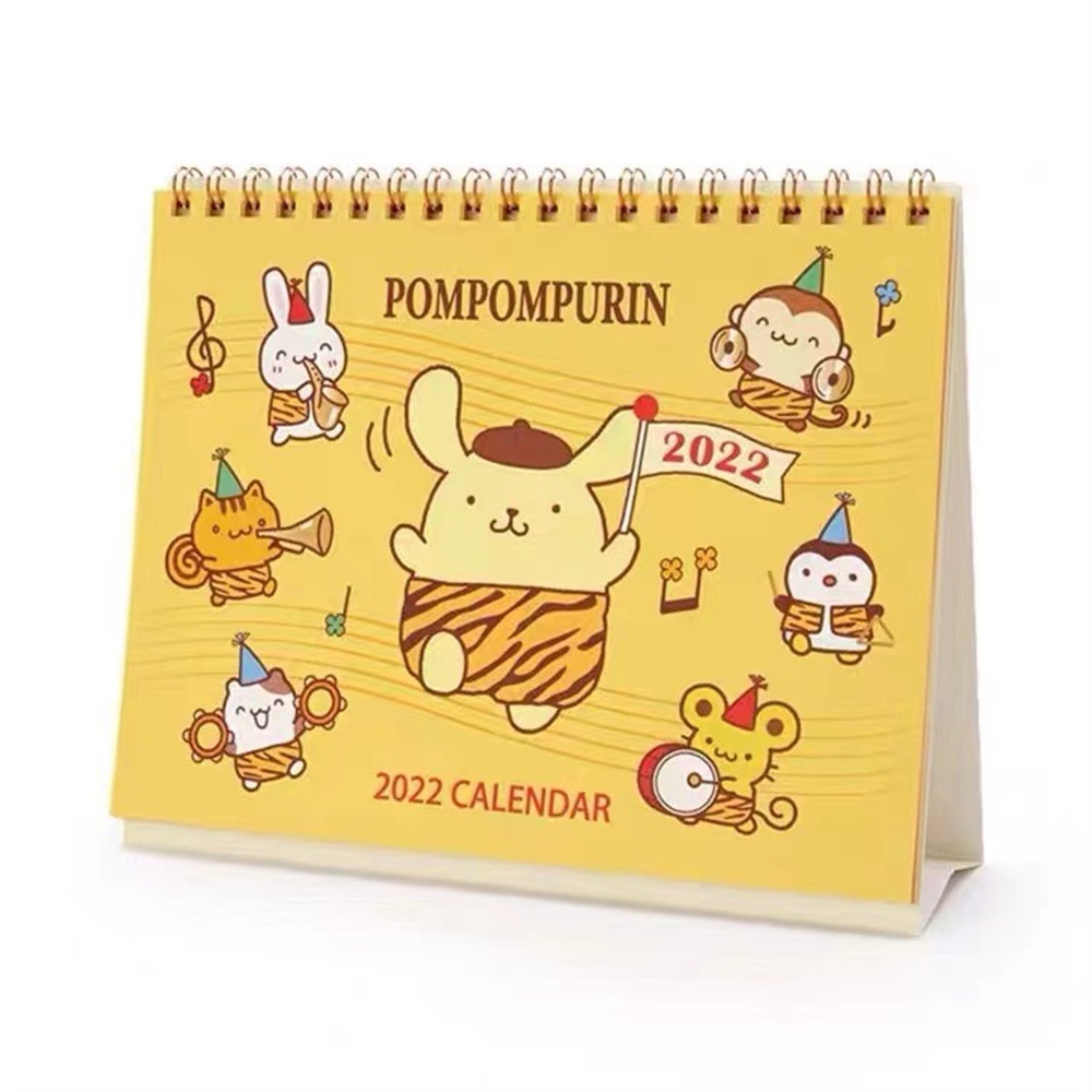 (Aaoottuuoo5.Id) Kalender Meja 2022 Motif Kartun Anjing Lucu Untuk Sekolah / Kantor