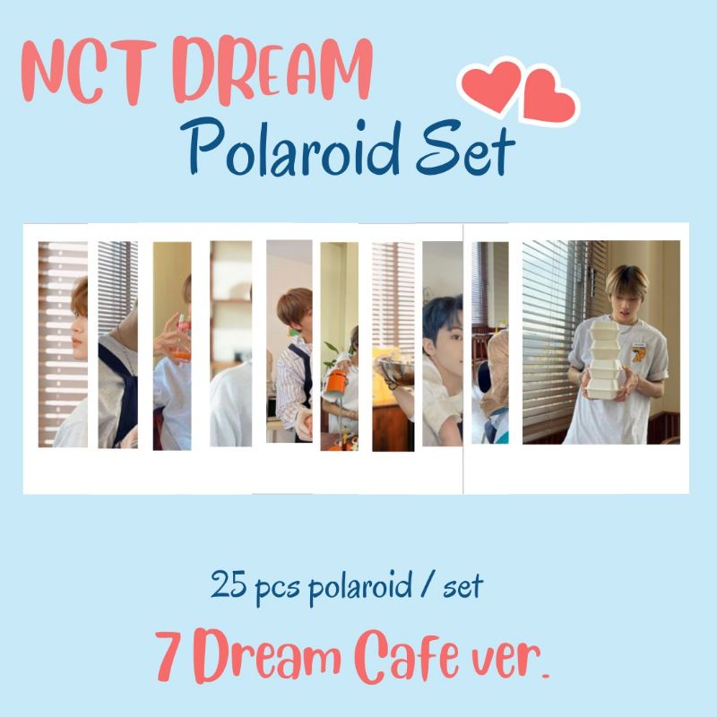 POLAROID NCT DREAM CAFE 7LLIN DREAM VER