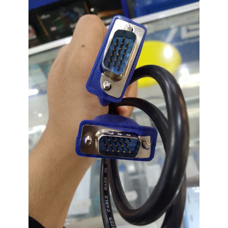 KABEL VGA MALE TO MALE 1,5 METER MURAH