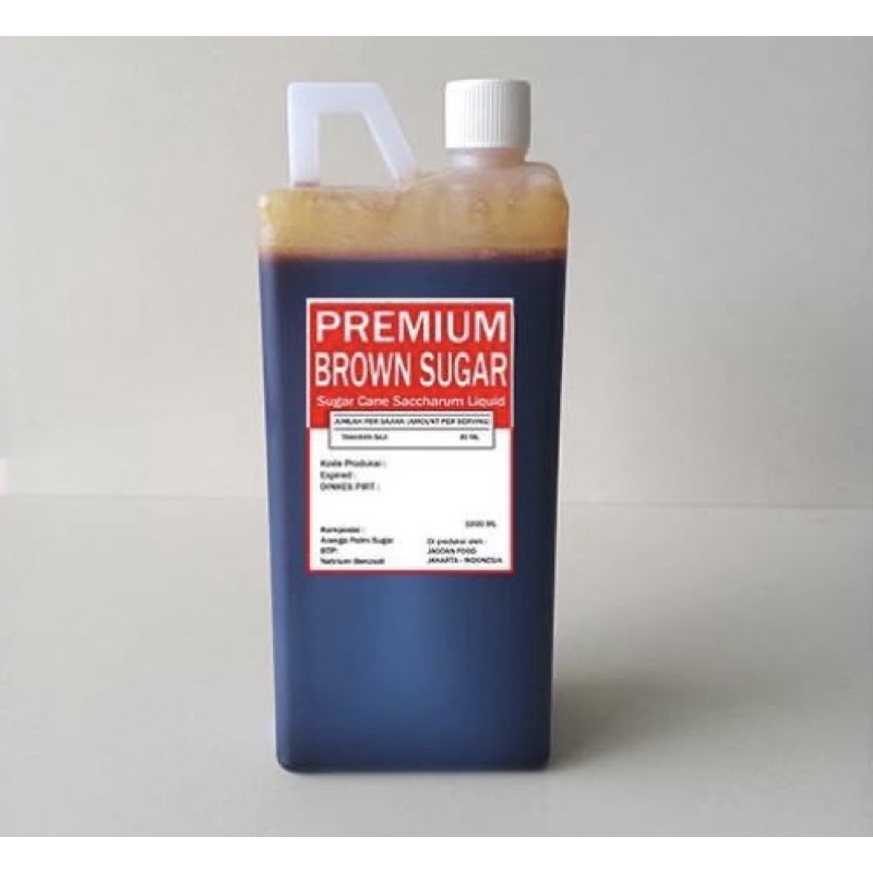 

Brown Sugar cair 1 liter Gula aren cair organik 1 kg