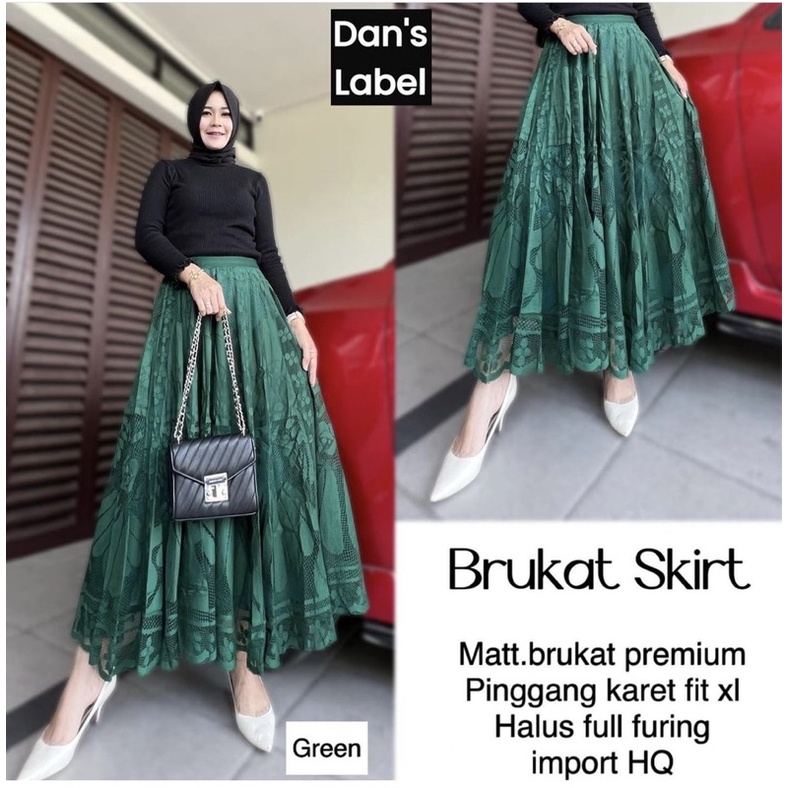 rok tutu brukat import