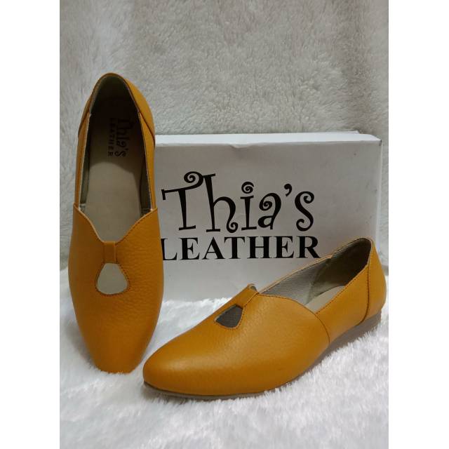 Sepatu wanita asli kulit papirut Garut