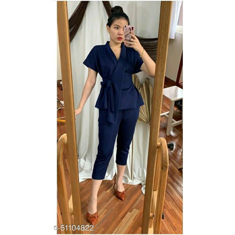 Baju Setelan Atas Bawah Wanita Kekinian Trendy K-pop