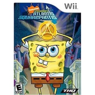 terbaru 2021 !! kaset game Nintendo Wii Spongebob Squarepants atlantis squarepantis