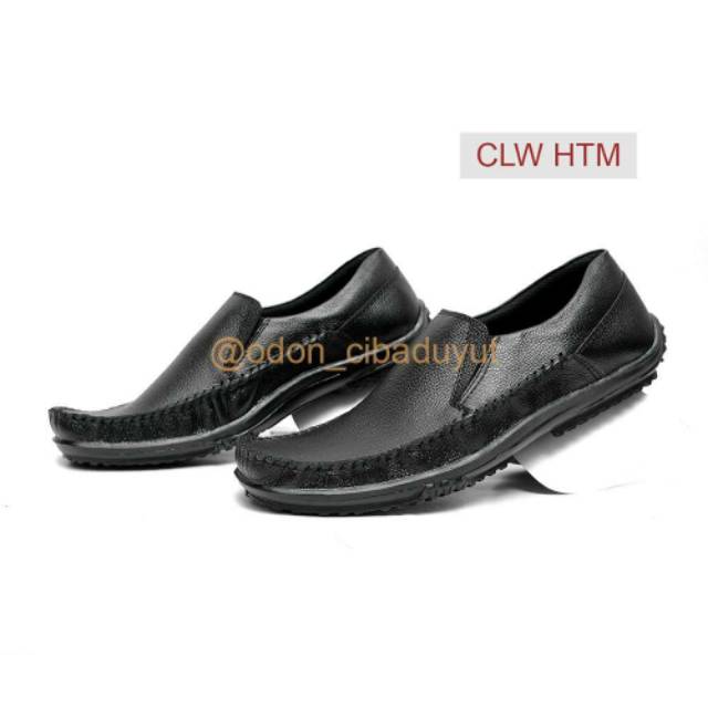 SEPATU CASUAL KULIT SLIP ON