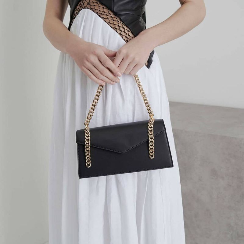 10.10 SALE | CK Chain Handle Envelope Shoulder Bag