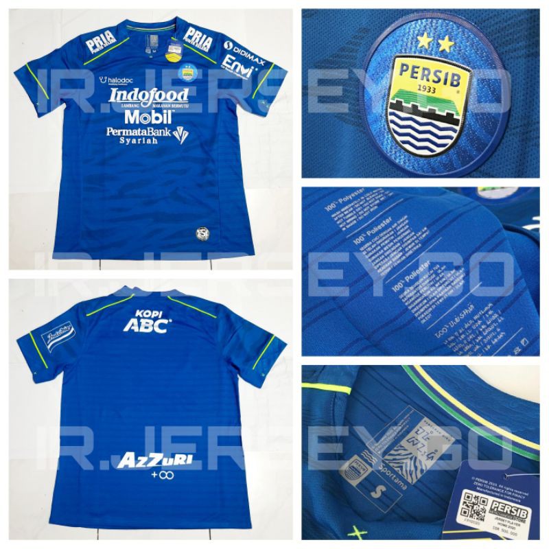 Jersey bola persib home official 2020-2021 grade ori