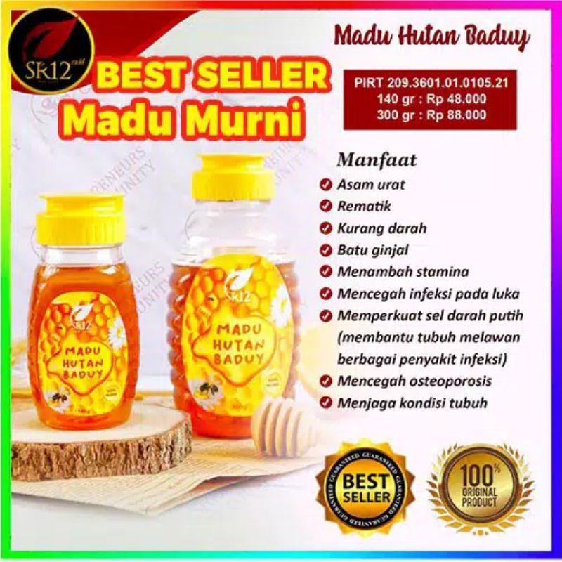 

MADU HUTAN BADUY SR12 MADU ASLI 100%
