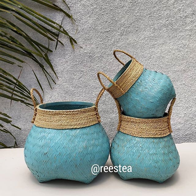 Size L Keranjang Guci Bambu Aqua wash Cover Pot Keranjang Size L Keranjang Guci Bambu Aqua wash Cover Pot Keranjang