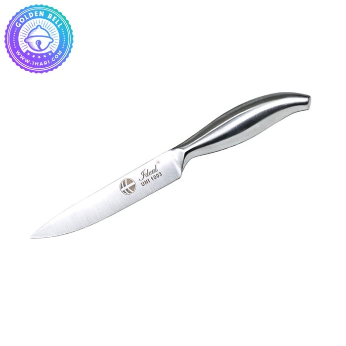 PISAU SET Pisau Dapur Unibody Full Stainless Steel UNI1003 IDEAL (T1E9) Pisau super tajam Pisau 3 in