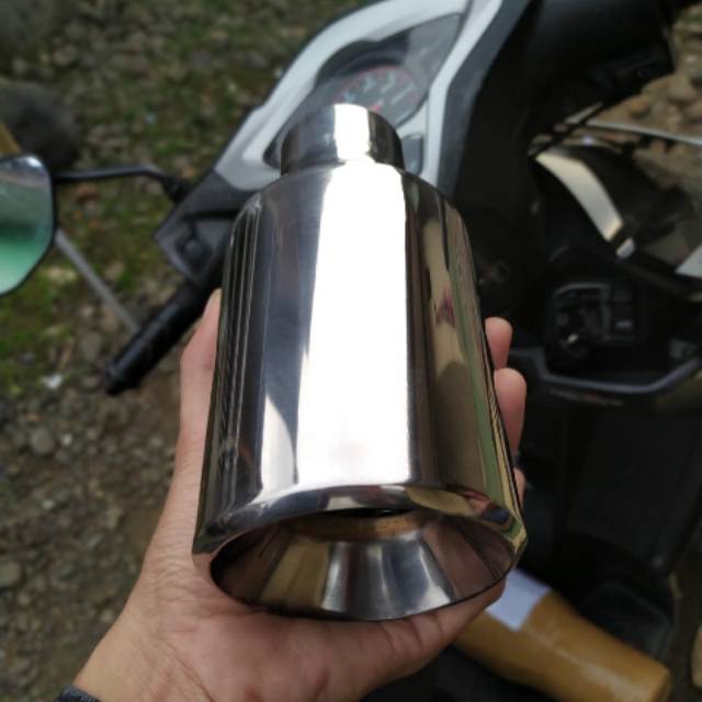 Knalpot srigala untuk  mobil L300 full stainlist
