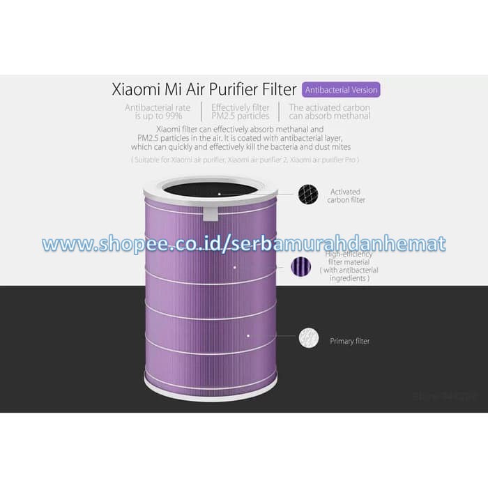 Filter Air Purifier ORIGINAL for Air Purifier 2/2S/Pro/3