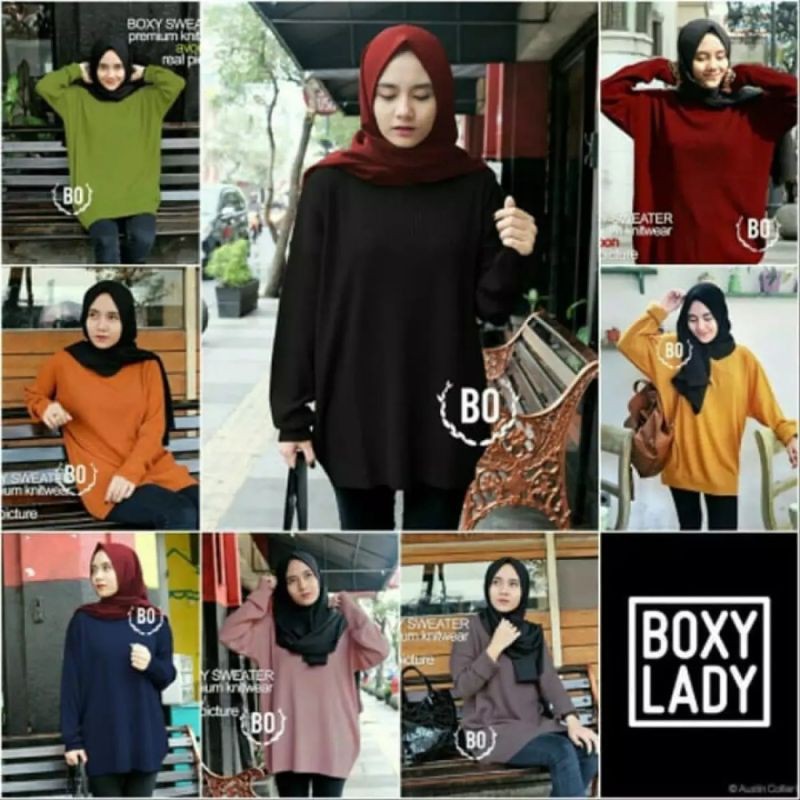 Sweater Boxy Premium Rajut Wanita |Cardigan turleneck |Switer Kardigan Oversize Import Murah |Knit Tebal Korea Crop |Fashion