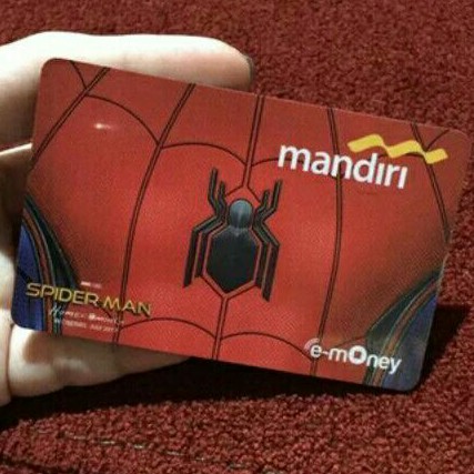 Mandiri eMoney / eTOLL Edisi Logo Karakter SUPERHERO