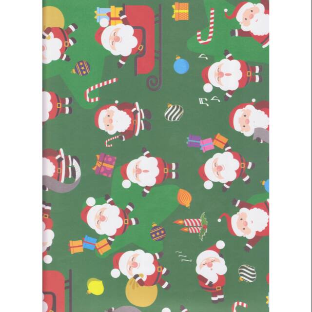 Kertas kado Sansan Wawa SW-217 "Christmas/Natal" | Shopee Indonesia