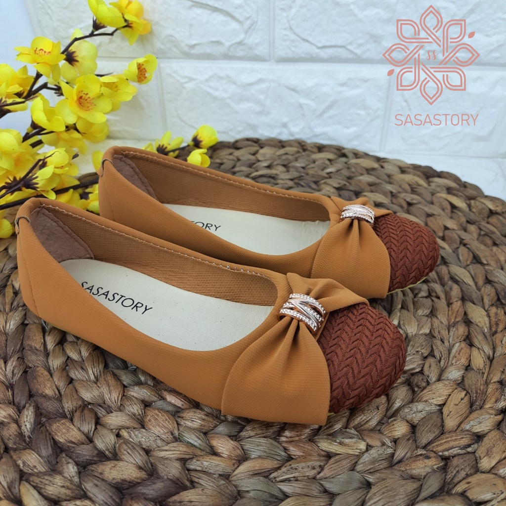 [TAMAN SEPATUKU] SEPATU TRENDY MURAH SANDAL FLATSHOES ANAK PEREMPUAN 3 4 5 6 7 8 TAHUN HAX08