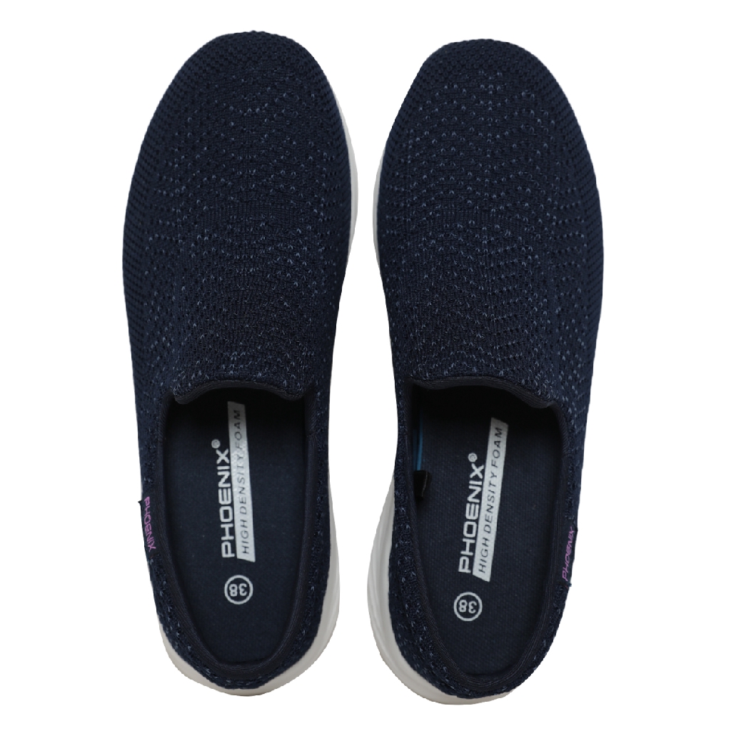 Phoenix Freda Sepatu Slip On Wanita - Navy