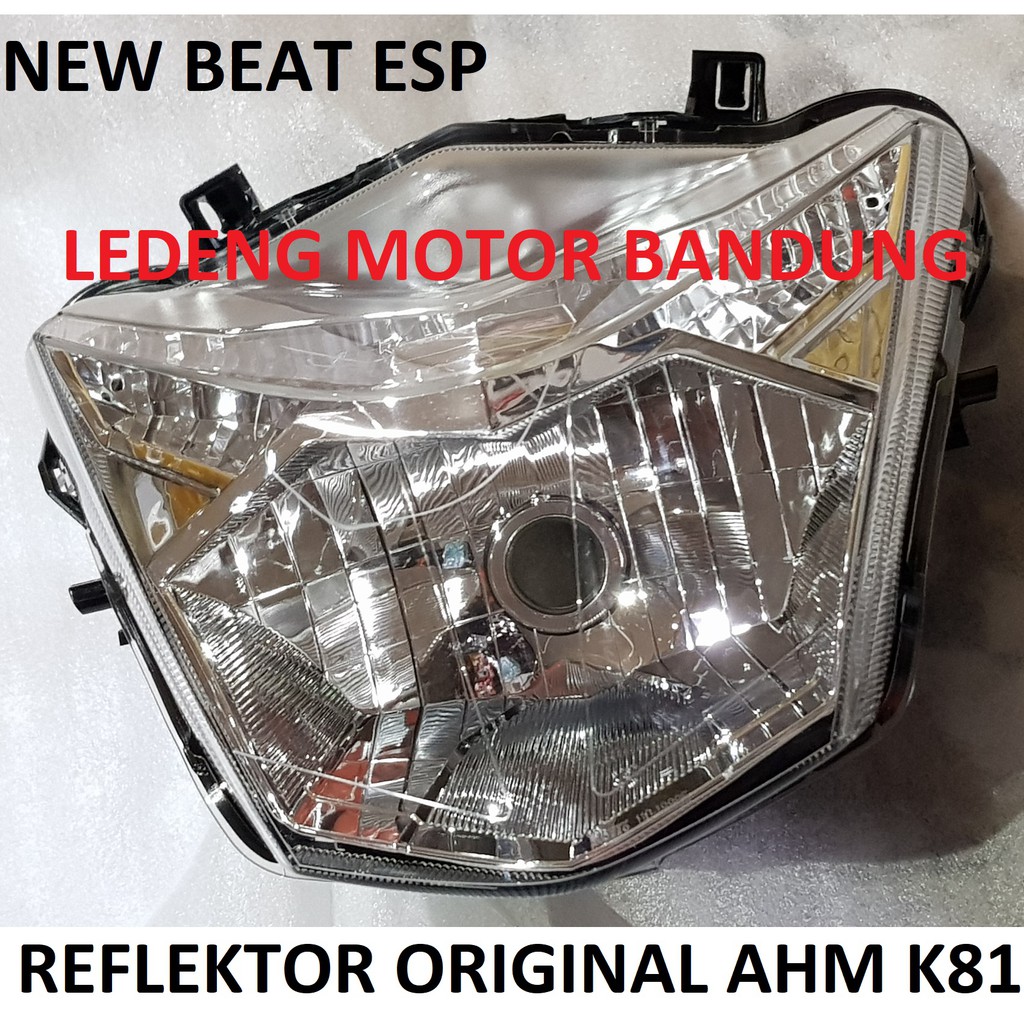 Reflektor Beat ESP Headlamp Lampu Depan Original Honda AHM K81