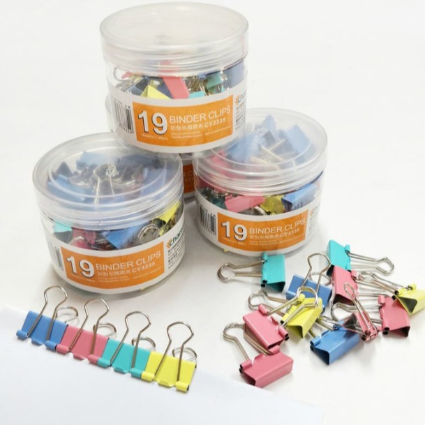 

Penjepit Klip Kertas / Binder Clips / Chanyi