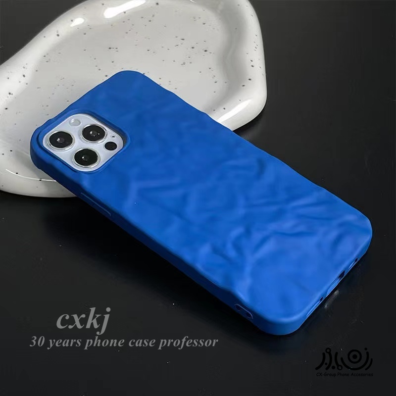 Case Bahan Silikon Kerut Untuk Iphone 13 12 11pro 13pro Max 7plus 8p X Xs Xr 12 11 11pro 12 Pro Max