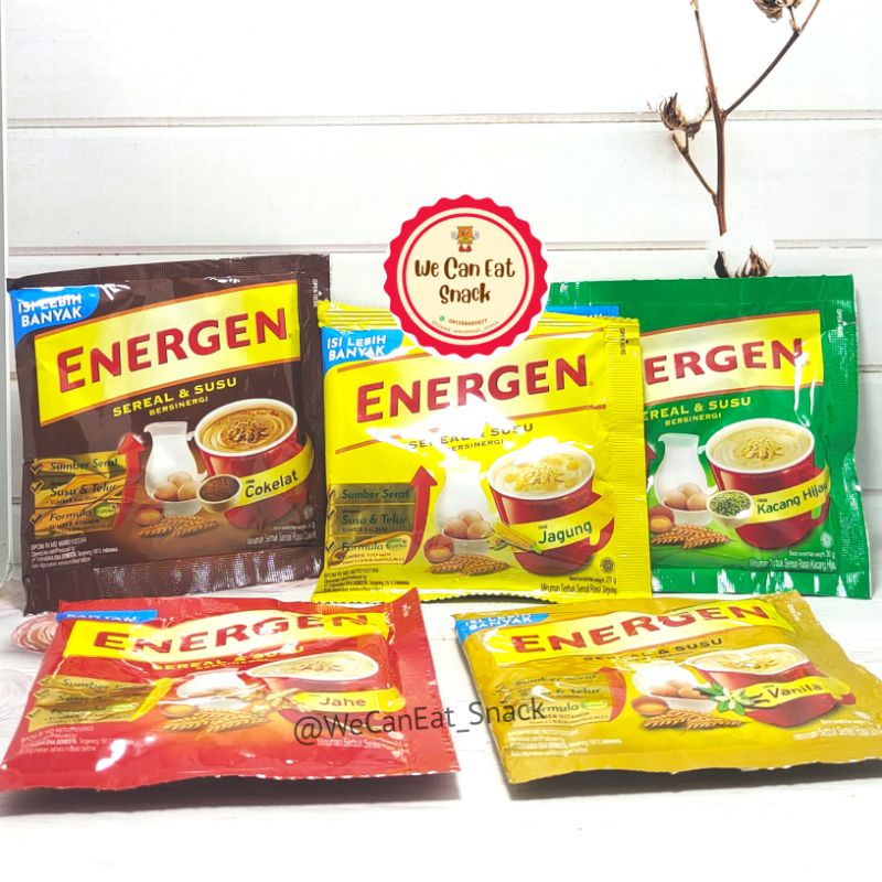 

Susu Sereal Energen All Variant (isi 10)