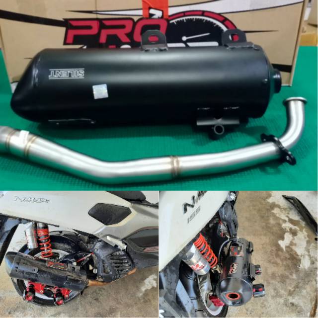 Knalpot proliner new nmax 2020 aerox nmax standar silent Neo pro liner