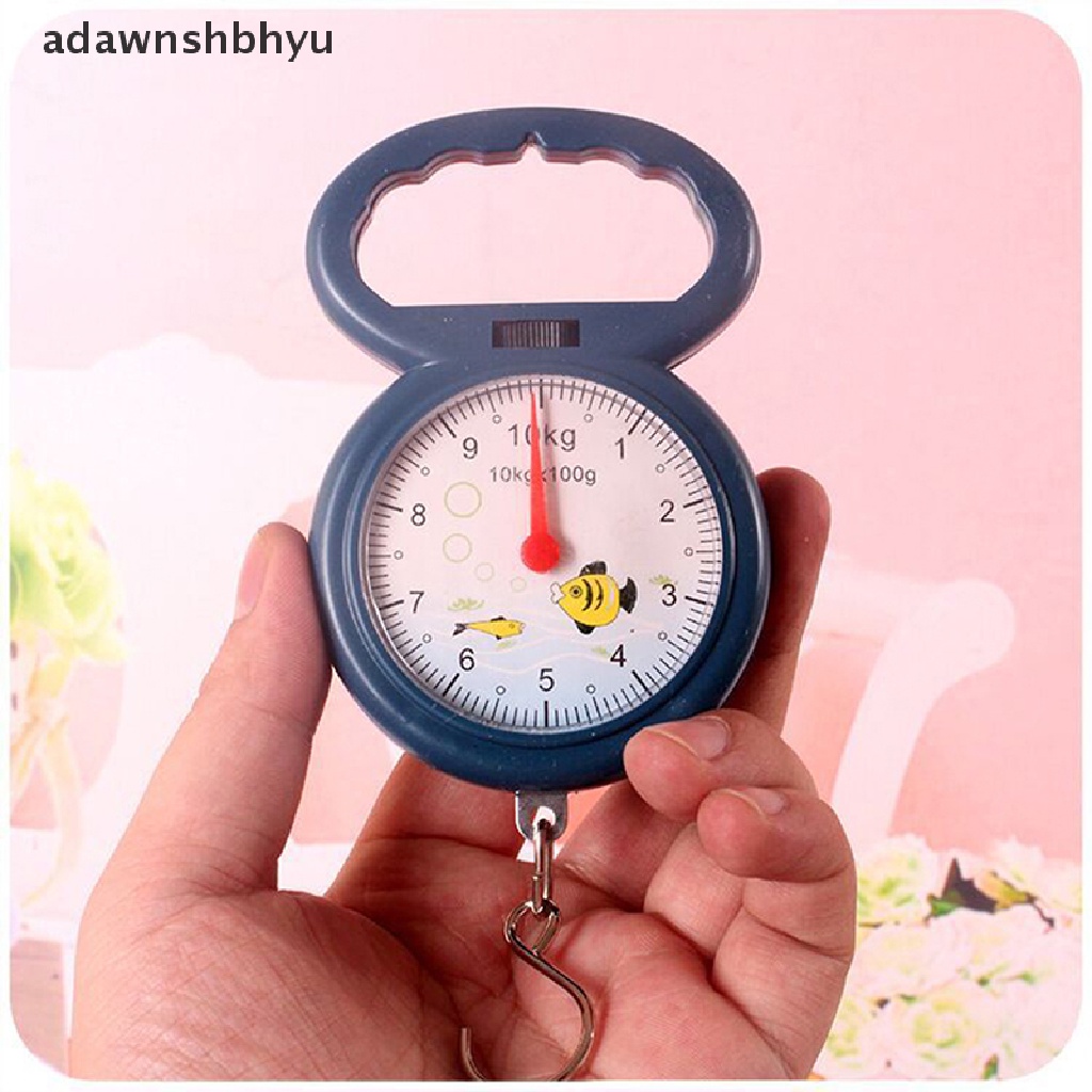 Adawnshbhyu Portable Mini Pointer Hook Hanging Weighing Scales Timbangan Berat Untuk Memancing