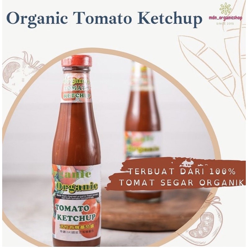 

Organic Tomato Ketchup (Saos Tomat Organik)