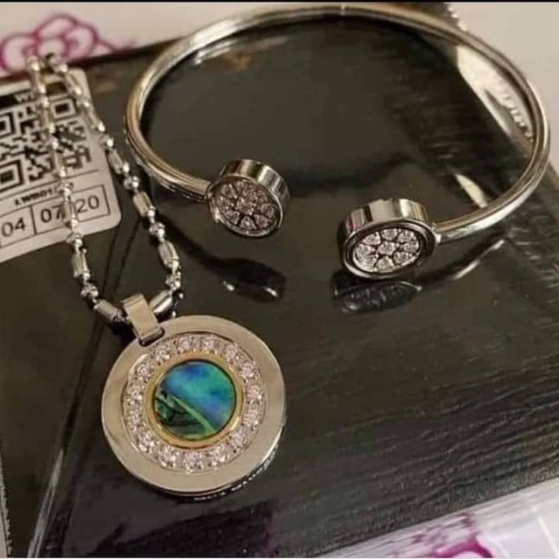 Paket kalung LSW SHELL dan Gelang Bracelet MCI Free Glucola Sakura