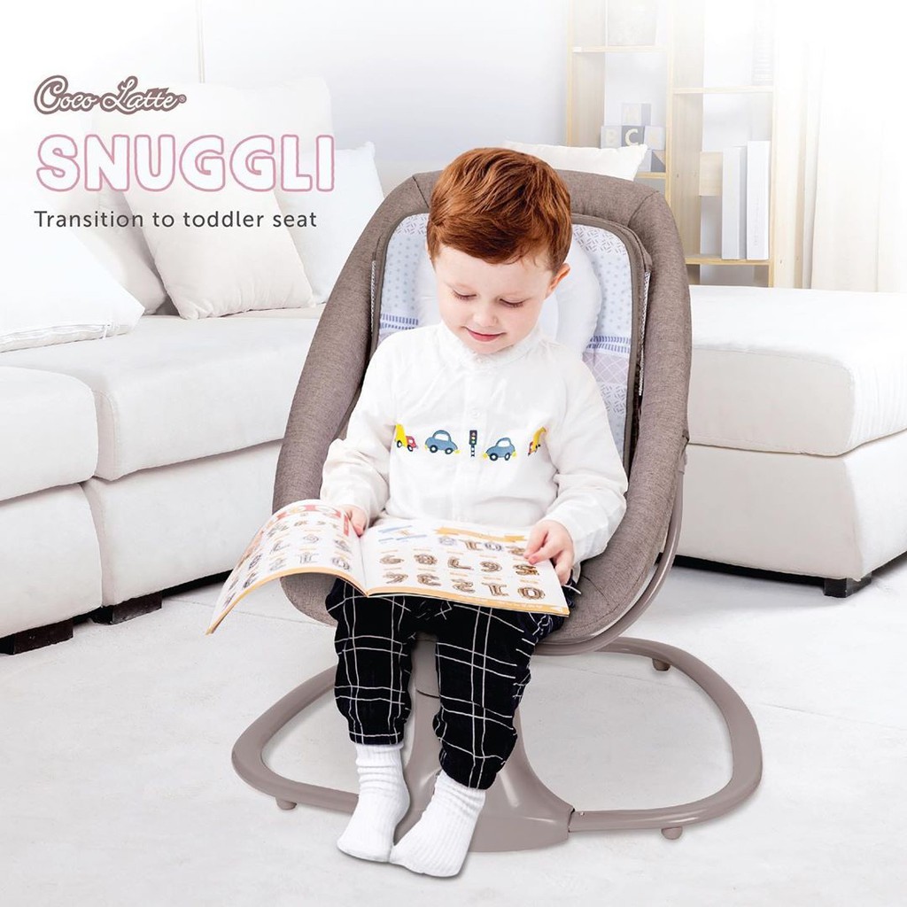 Cocolatte Snuggli Swing / Ayunan Bayi Elektrik Features baby swing coco latte snuggli premier 2.0