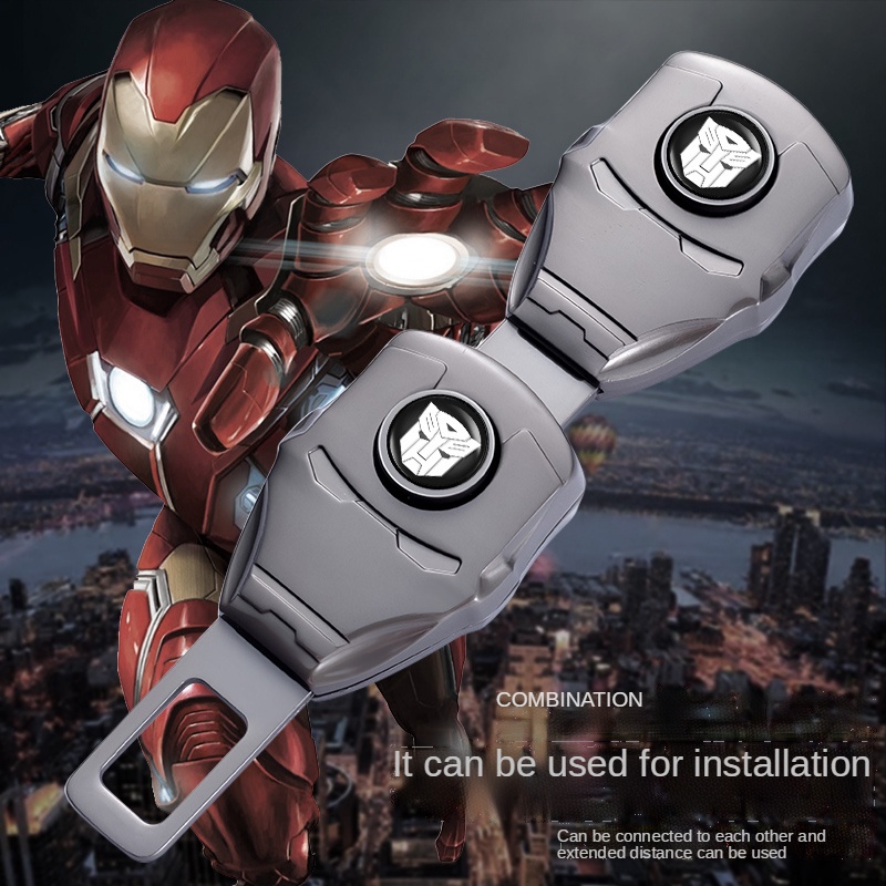 Buckle Extension Sabuk Pengaman Dapat Diatur Untuk JEEP Iron Man