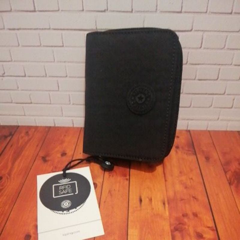 kipling money power true black. dompet kipling riginal asli counter. dompet lipat