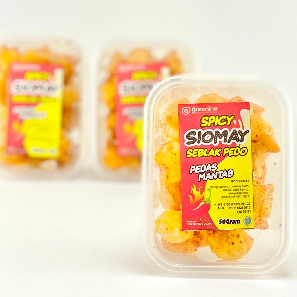 

Makro Mart Siomay Somay Kering Pedas Seblak Pedo 45G