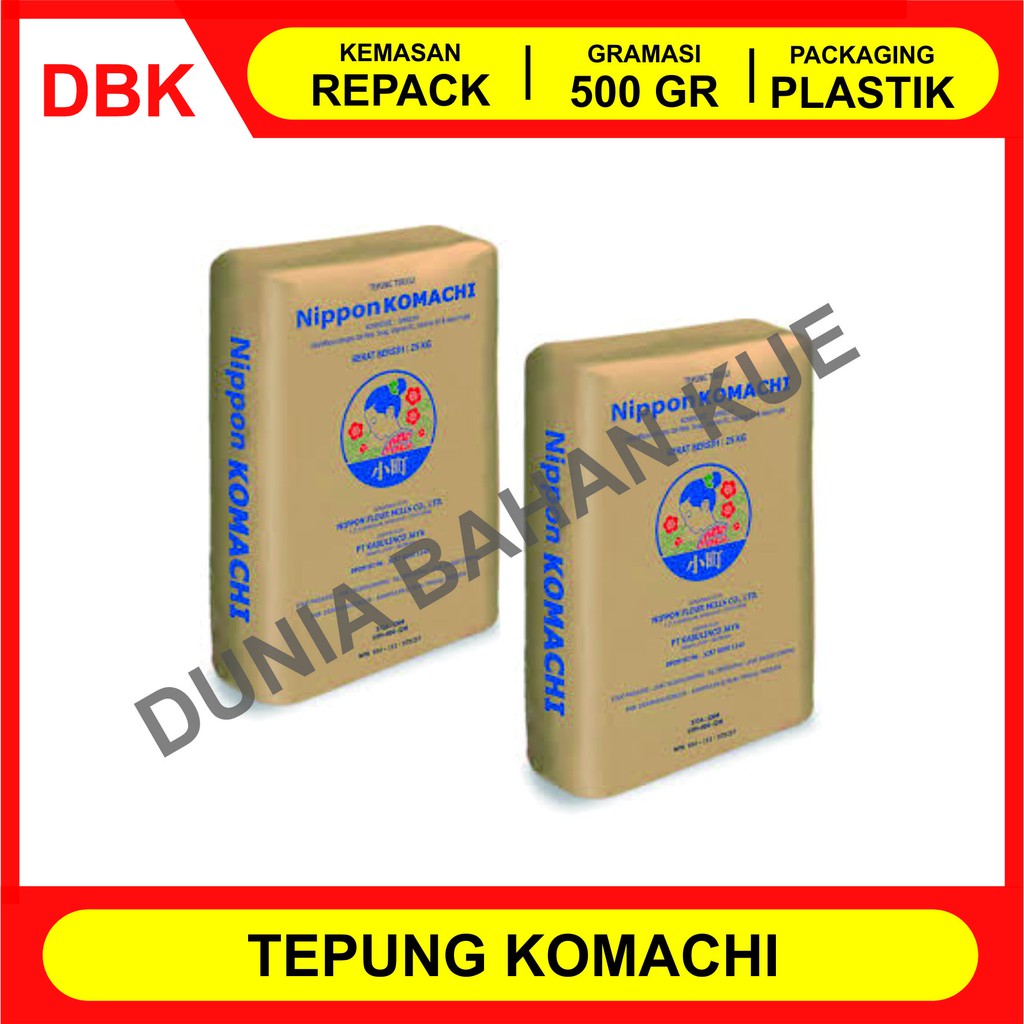 

TEPUNG KOMACHI / KOMACHI BREAD FLOUR 500 GR