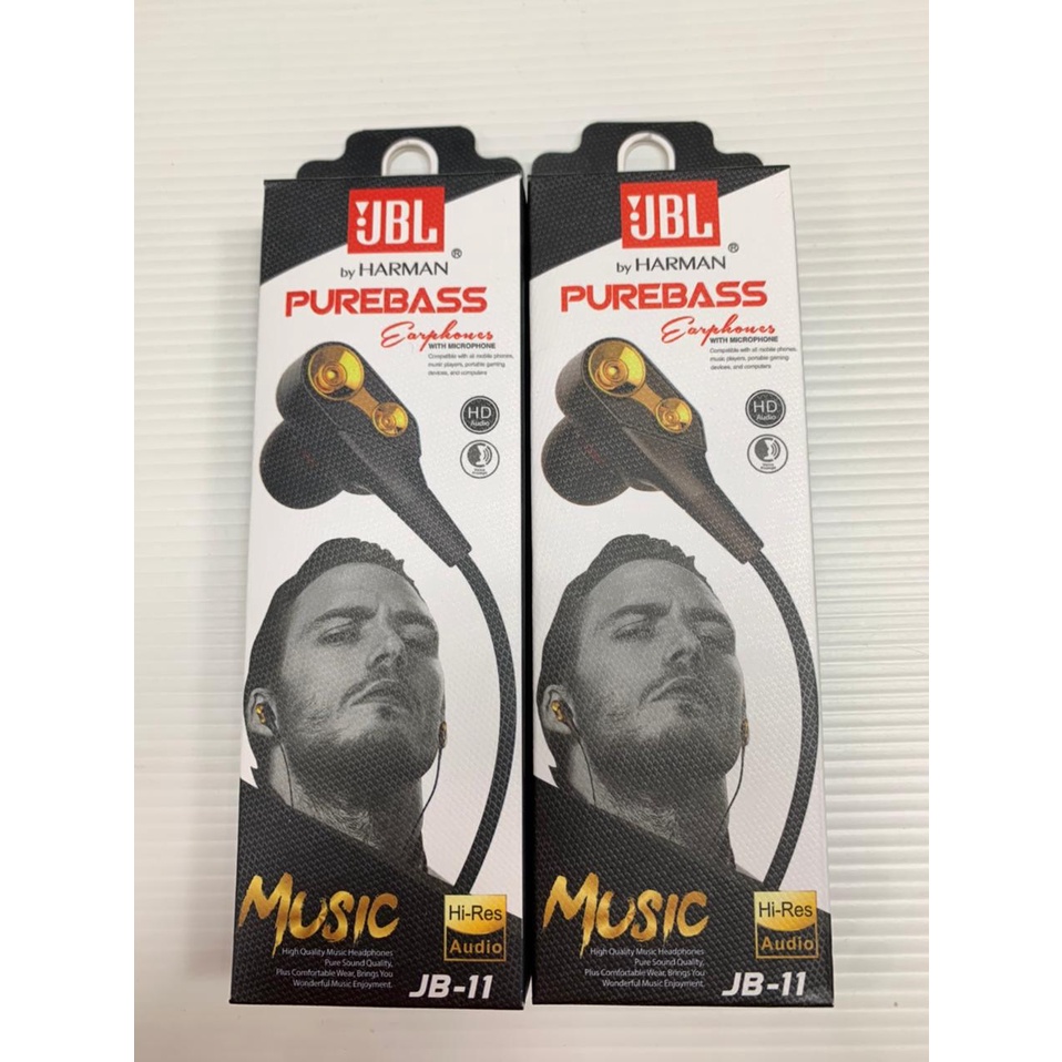 GROSIR Headset J JB-11 Bass Handsfree Hansfree  JB11 Bass Earphone  JB-11 Extrabass JB11
