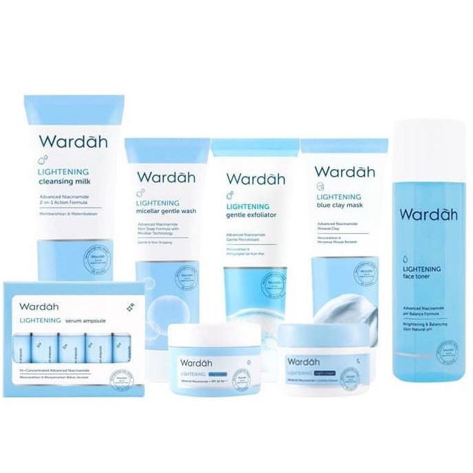 Paket Wardah Lightening Series 8 in 1