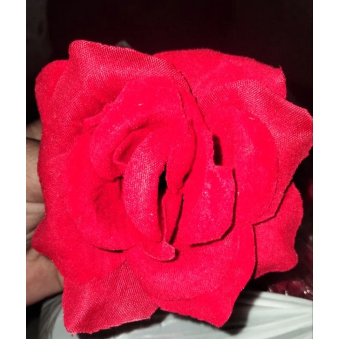 bunga bludru cucuk hiasan sanggul