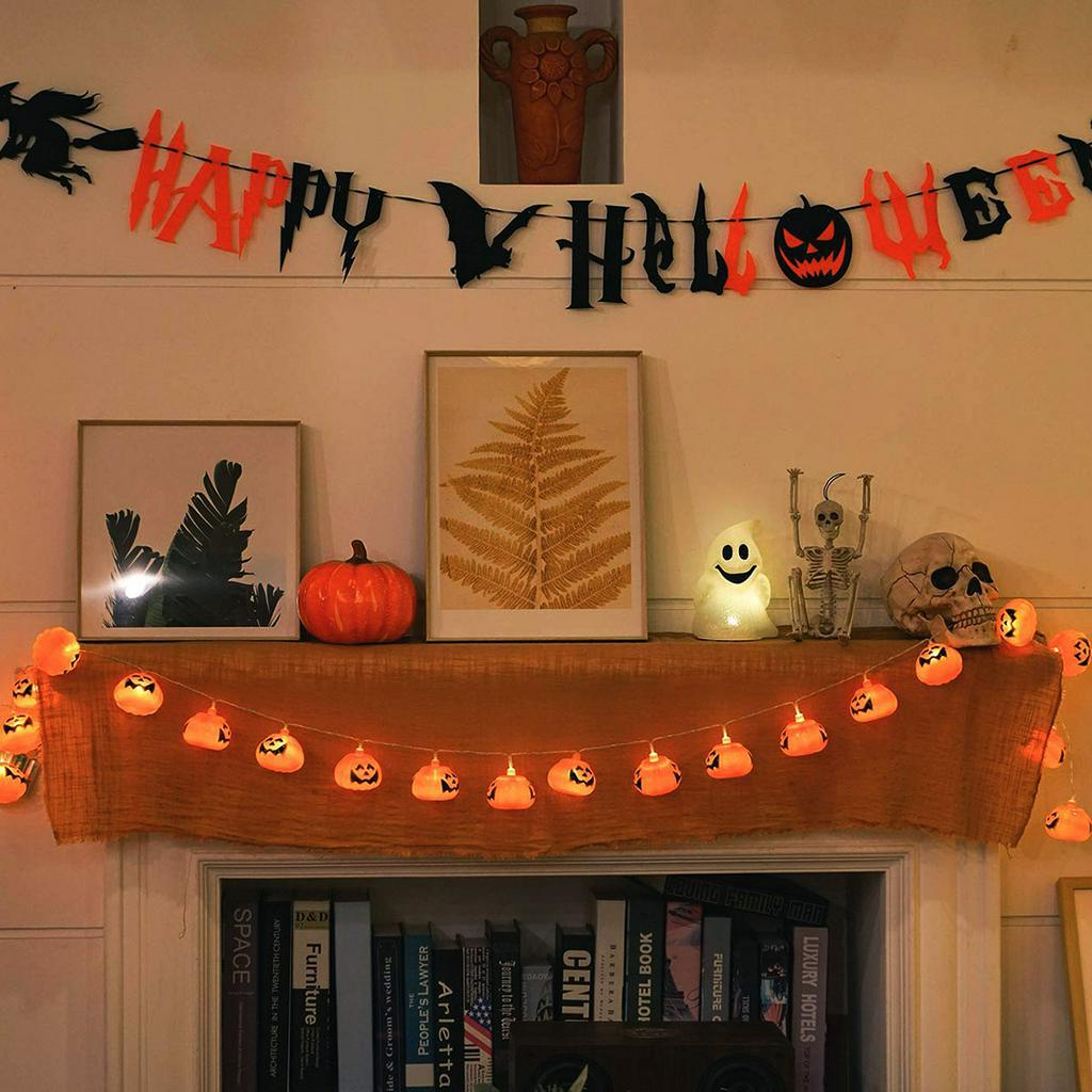 (Recommend) Lampu Tumblr LED Panjang 2.9m Dengan 16 Tombol Untuk Dekorasi Pohon Natal Dan Halloween