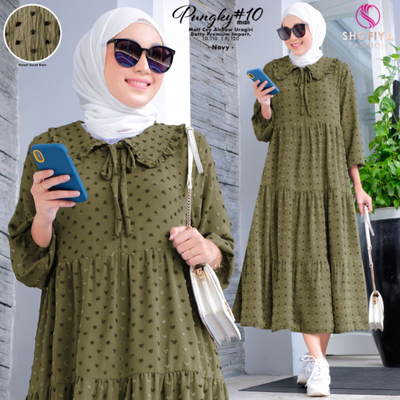 Pungky Midi #10 Dress Panjang Wanita