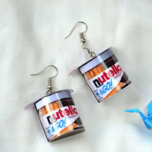 Anting Miniatur Nutella