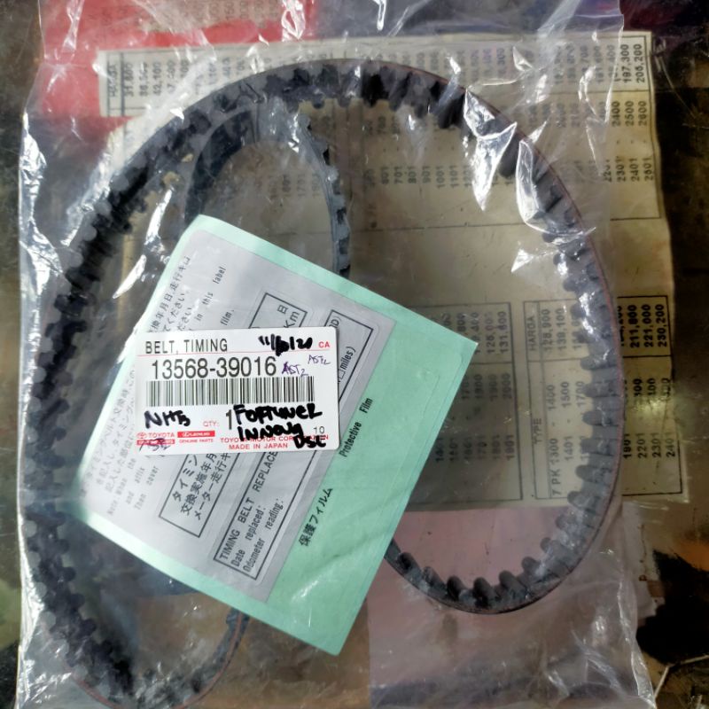 Timing belt INNOVA DIESEL, FORTUNER original