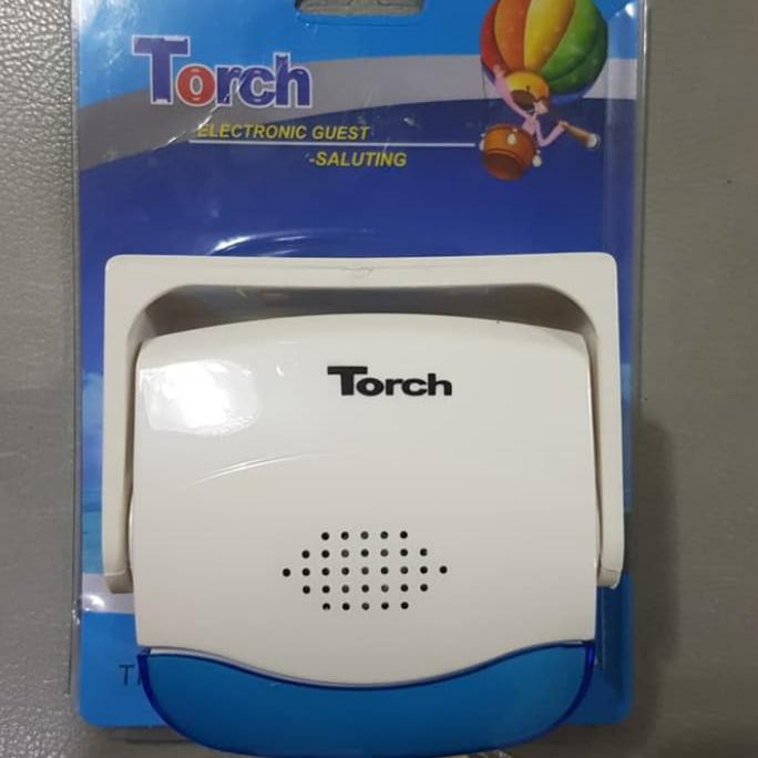 Populer] Bel Sensor Gerak + Bel Alarm Torch