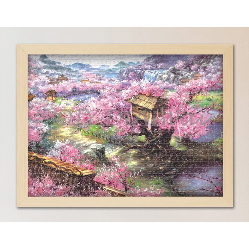 Mini Puzzle 1000 pcs Mainan Jigsaw Puzzle Puzzle Sakura Jepang