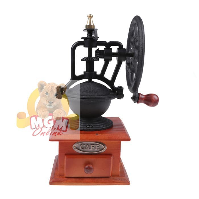 Gilingan Kopi manual / Manual Coffee Grinder Kayu 25CM TINGGI 2487