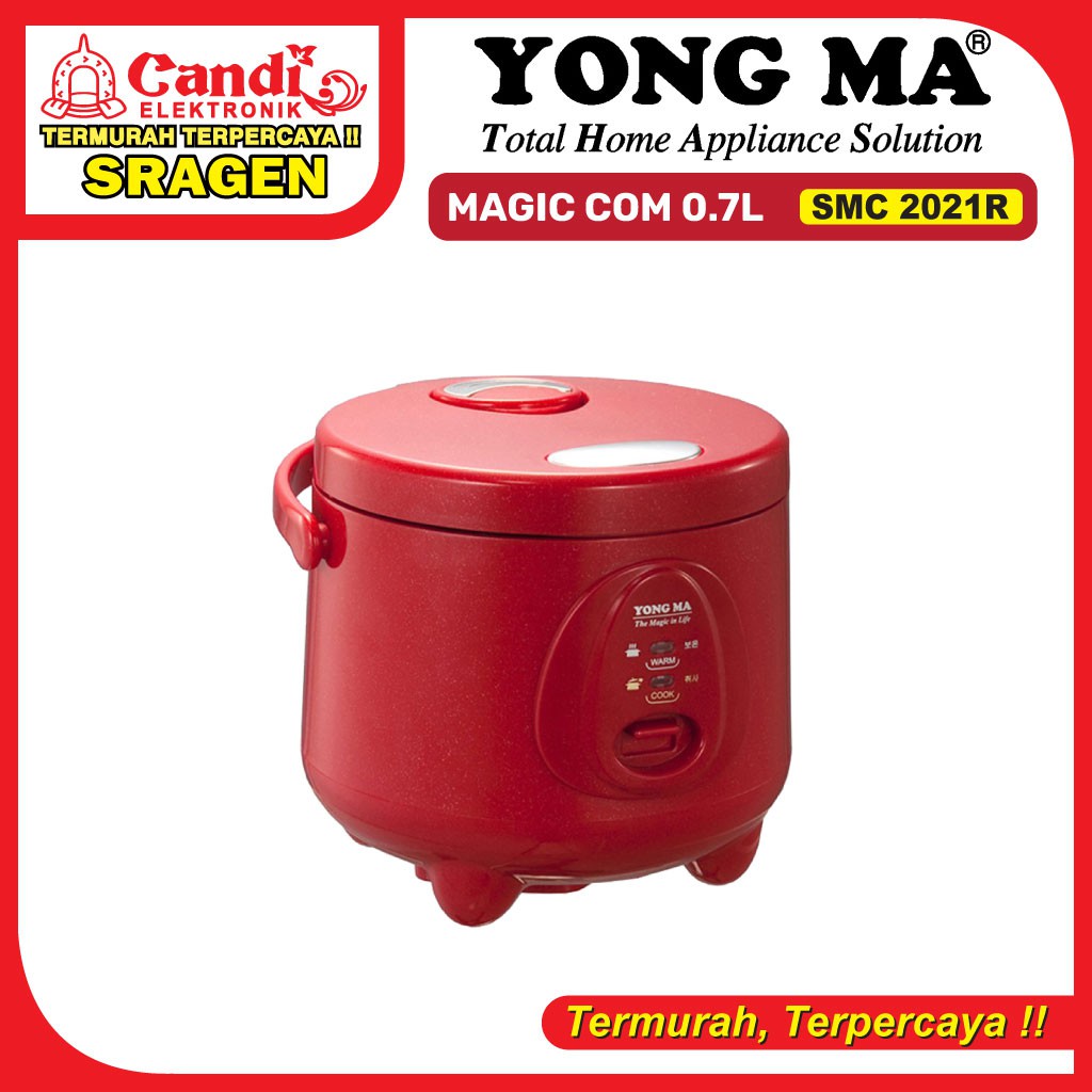 YONG MA Magic Com 0.7 Liter - MCM 2021R