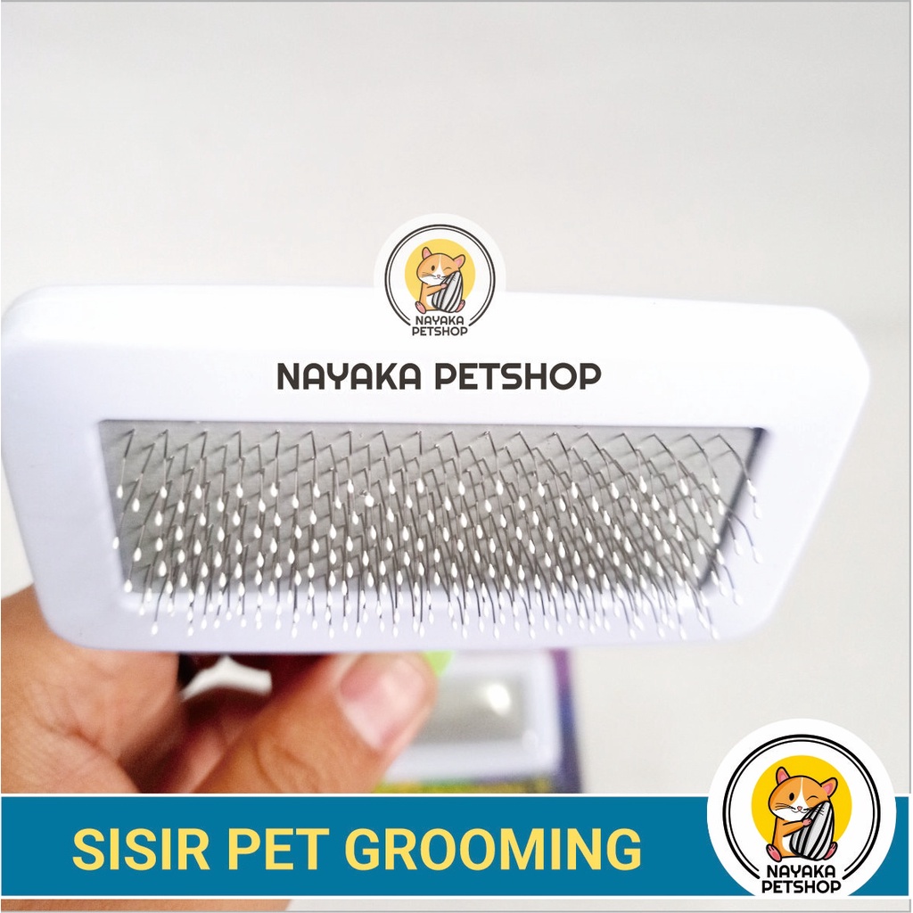 Pet Grooming Sisir Kucing Hewan Musang Kelinci Marmut