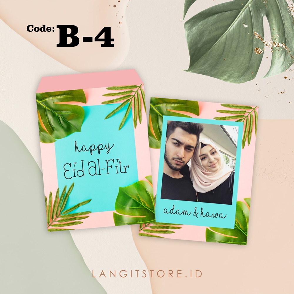 B-4 AMPLOP LEBARAN / AMPLOP FOTO / AMPLOP CUSTOM / AMPLOP UNIK / ANGPAO LEBARAN / AMPLOP LUCU